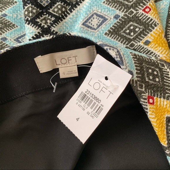 NWT - Tribal Boho Print Mini Skirt - Picture 8 of 9